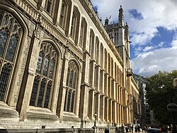 The Maughan Library. Following a £35M renovation, it is the largest new university library in the United Kingdom since World War II[52]