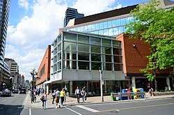 The Toronto Reference Library, the largest branch operated by Toronto Public Library and the de facto main branch of the library system
