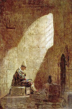 Ash Wednesday by Carl Spitzweg: the end of Carnival
