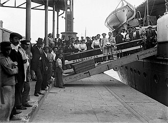 Massive European and Levantine immigration to Argentina, late 19th century.