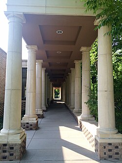 A colonnade