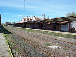 Platforms of Norte station, out of service since 2011