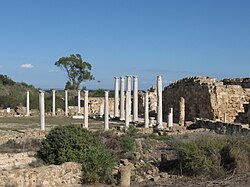 Salamis, Ancient Greek ruins in Cyprus.