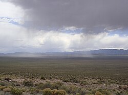 Wah Wah Valley, Utah, thunderstorm