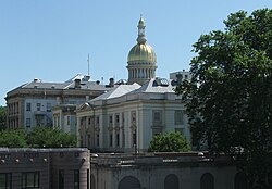 The New Jersey State House in Trenton