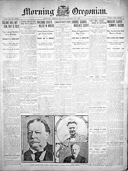 The Morning Oregonian, January 22, 1912