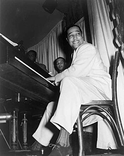 Ellington at the Hurricane Club, Broadway & West 51st Street, New York City,[57] May 1943