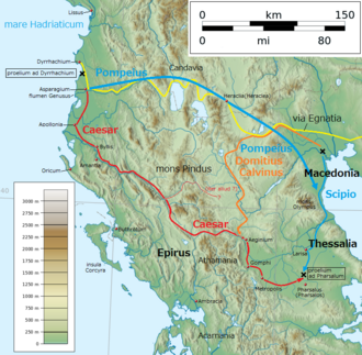 The Pharsalus campaign, 48 BC