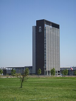 The Delphos building, designed by the Division of Infrastructure of the Logistics Command