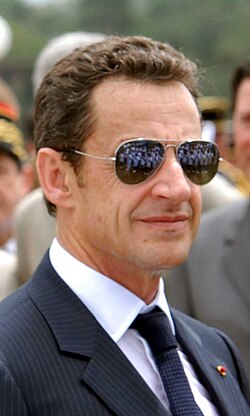 Nicolas Sarkozy in 2008