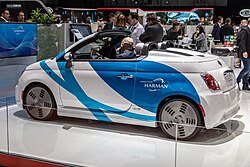 Promotional vehicle at Geneva International Motor Show 2019