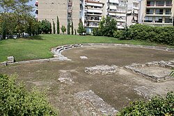 Ruins of the second ancient theatre