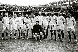 The Brazilian squad, champions