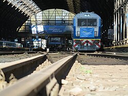 A CNR CKD8 Ferrocarriles Argentinos train bound for Rosario.