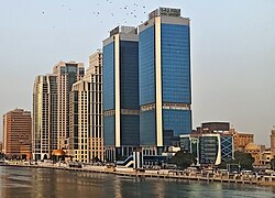 The Nile banks in Cairo