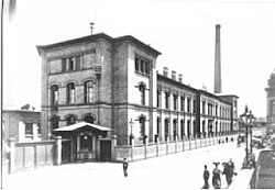 BASF main laboratory in Ludwigshafen, 1887