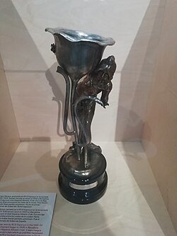 The Copa Macaya trophy.