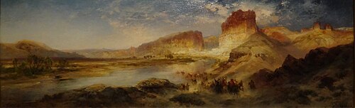 Green River, Wyoming, by Thomas Moran, 1878