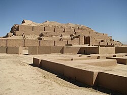 Chogha Zanbil is one of the few extant ziggurats outside of Mesopotamia and is considered to be the best preserved example in the world.