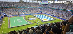 Prior to Uruguay’s opening match against Saudi Arabia during the 2026 FIFA World Cup at Hard Rock Stadium in Miami