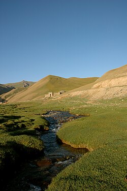 Tash Rabat, a silk road caravansarai used during the Islamic Golden Age