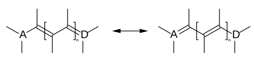Structural principle of methine dyes