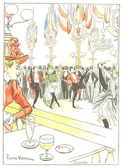 The Moulin Rouge in 1893
