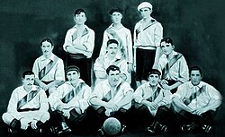 The team that achieved the promotion to first division in 1908.