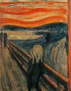 The Scream by Edvard Munch, 1893