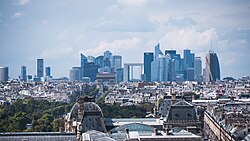La Défense, an edge city of Paris