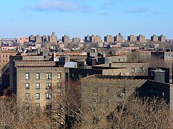 Queensbridge Houses, a public housing development in the Long Island City neighborhood of Queens