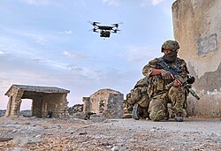 40 Commando Royal Marines helping trial the Littoral Strike concept in 2020.