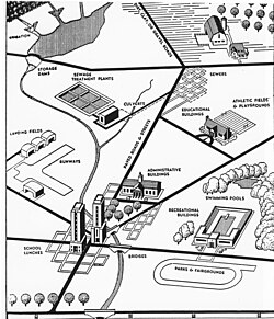 A US government poster from 1940 summarizing the Works Progress Administration's achievements