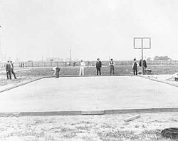 The roque competition in 1904