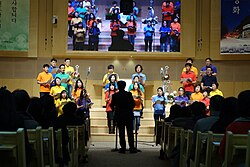 Gwacheon Presbyterian Church in South Korea