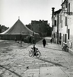 Circus tent, Italy (1951)