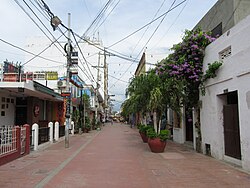 Tumbacuatro Street in Santa Marta