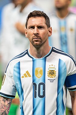 Lionel Messi holds the record for most matches played at the FIFA World Cup.