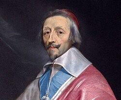 Cardinal Richelieu, chief minister of France in the early 17th century
