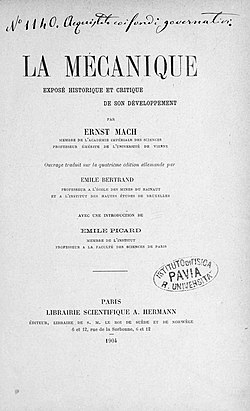 La mécanique, 1904