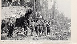 Jivaro family, c. 1901