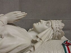 Jadwiga of Poland's sarcophagus by Antoni Madeyski, Wawel Cathedral, Kraków