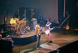 Led Zeppelin live at Chicago Stadium, January 1975