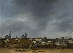 Egbert van der Poel: A View of Delft after the Explosion of 1654