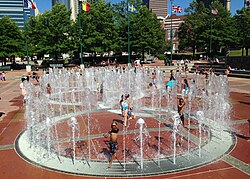 Fountains at Centennial Olympic Park