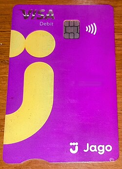 Visa Debit card with Contactless capability