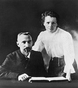 Pierre and Marie Curie, c. 1903