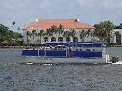 The Water Taxi is means of transportation in West Palm Beach.