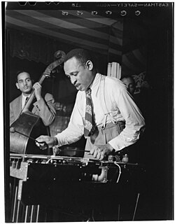 Lionel Hampton at the Aquarium, New York, c. June 1946 (photograph: William Gottlieb)