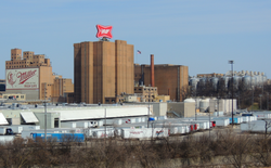 Miller Brewing Company, founded in 1855, has its main brewery in Milwaukee's West Side.